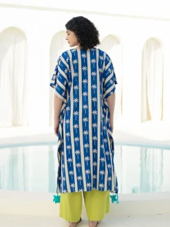 Set of 2 - Lunar Kaftan Kurta & Palazzo Pants