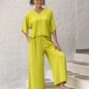 Set of 2 - Meiko Short Top & Palazzo Set