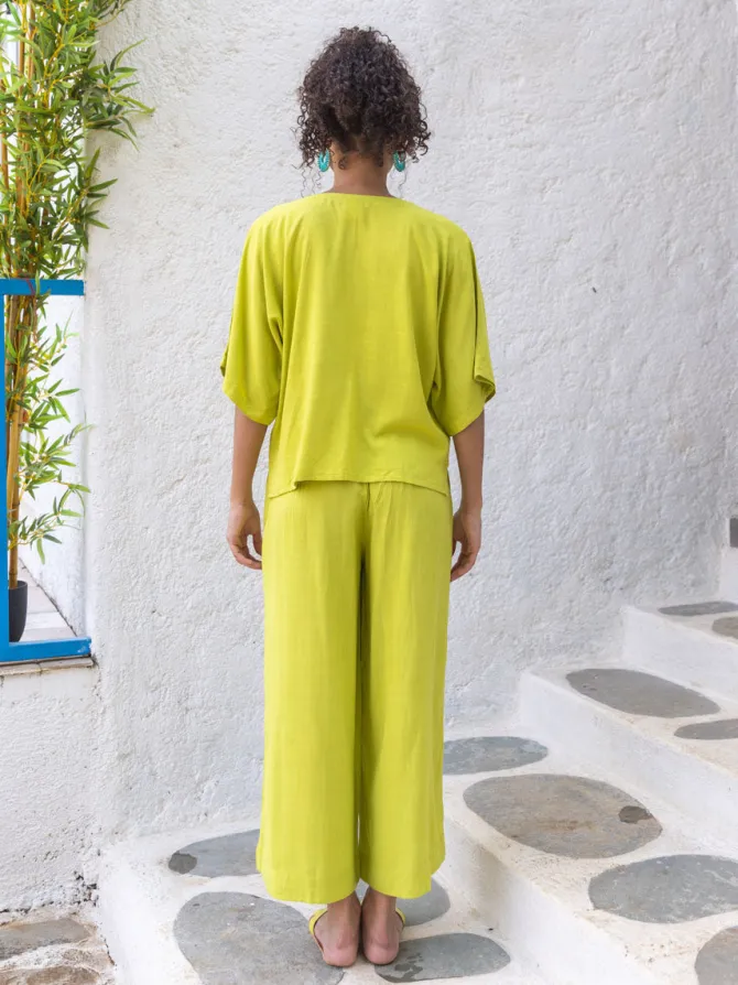 Set of 2 - Meiko Short Top & Palazzo Set