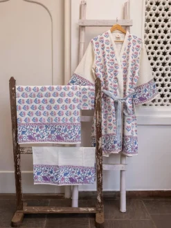 Set of 6 - Neerja Block Print Bath Set