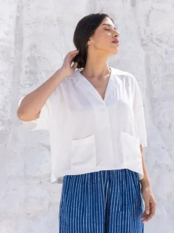 Set of 2 - Neptune Shirt Top and Indigo Pants