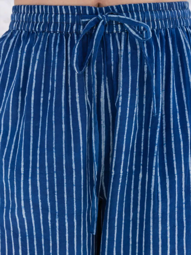 Set of 2 - Neptune Shirt Top and Indigo Pants