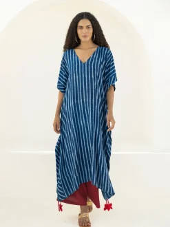 Set of 2 - Nira Kaftan Kurta & Palazzo Pants