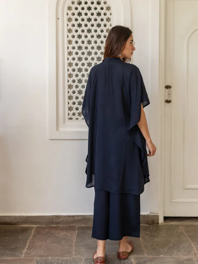 Set of 2 - North Star Black Shirt Dress and Palazzo