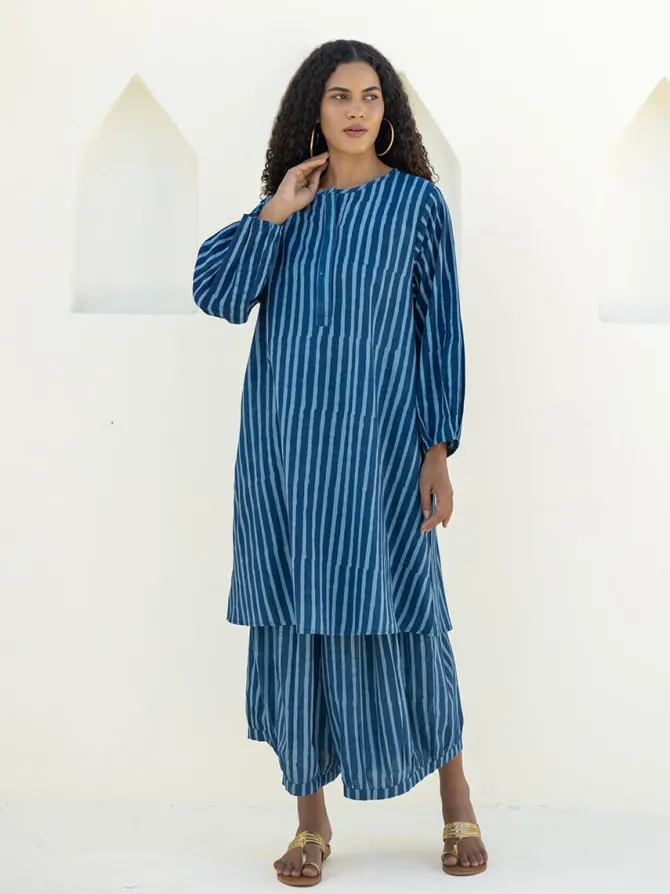 Set of 2 - Nusa Kurta Dress & Palazzo Pant