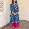 Set of 2 - Padma A-line Kurta and Palazzo