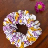 Set of 2 - Purple Pine Cotton Scrunchie