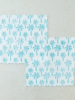Set of 2 - Sahara Nights Waffle Cotton Face Towel