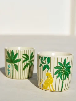 Set of 2 - Serengeti Ceramic Kulhar