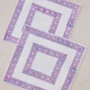 Set of 2 - Soula Nights Waffle Cotton Face Towel