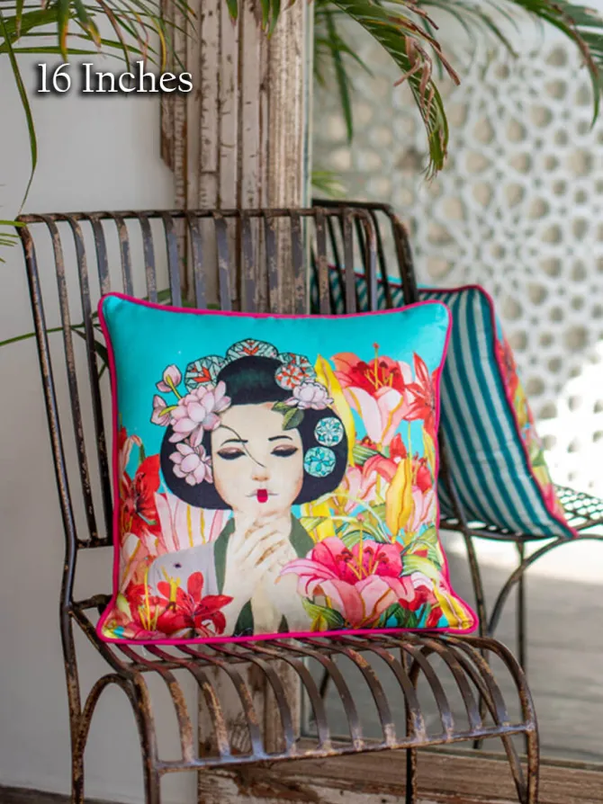 Set of 9 - Stories from the Far East Cushion Covers