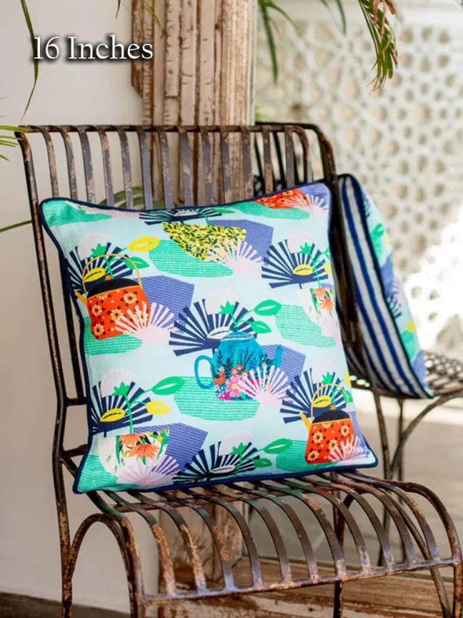 Set of 9 - Stories from the Far East Cushion Covers