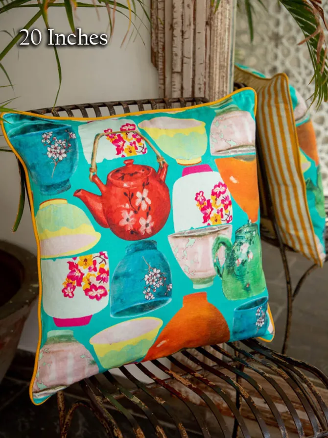 Set of 9 - Stories from the Far East Cushion Covers
