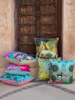 Set of 6 - Vrindavan Cushion Covers - 16 Inch