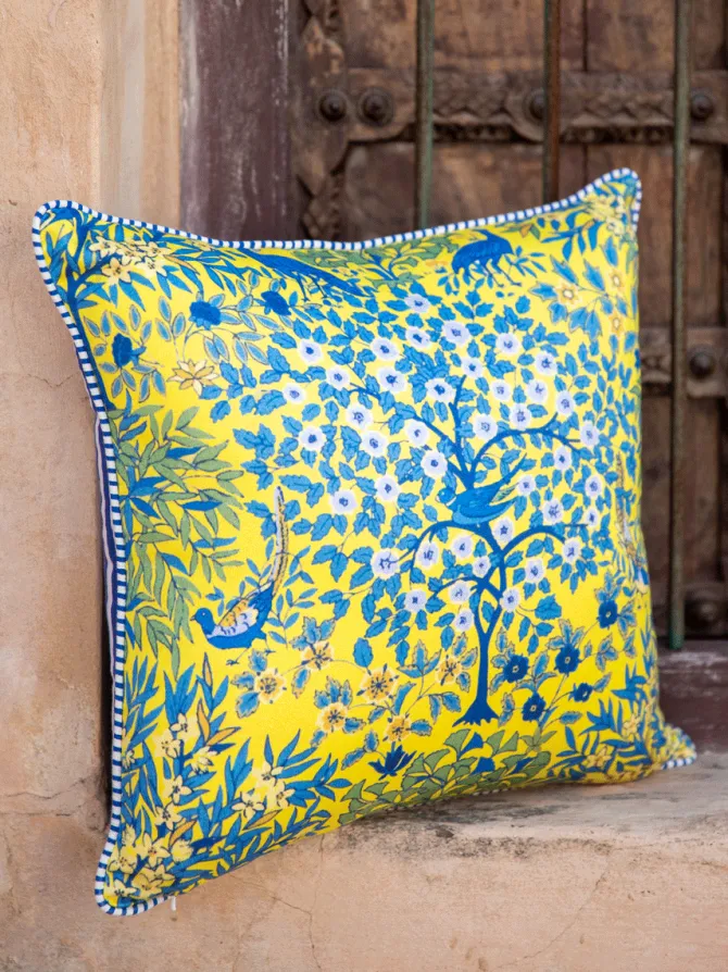 Set of 6 - Vrindavan Cushion Covers - 16 Inch