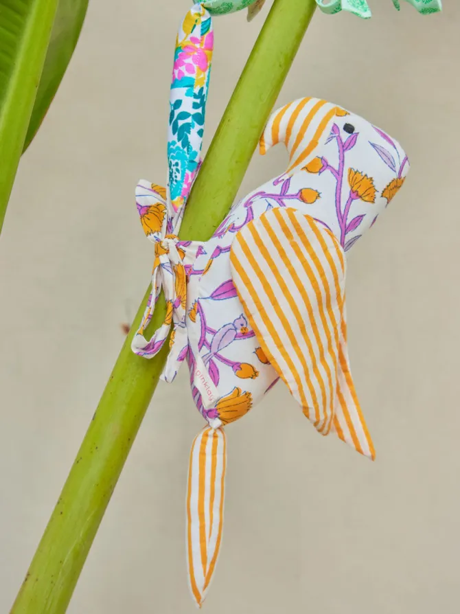 Set of 3- Mithhu Curtain Tie Back/Plush Toy