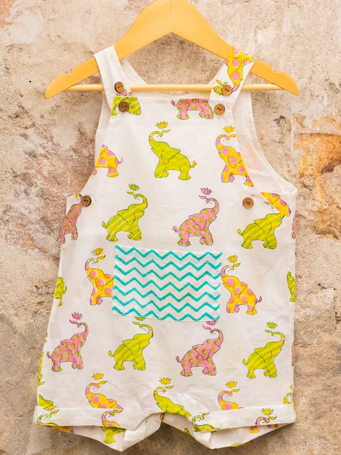 Snuggles Organic Cotton Dungarees