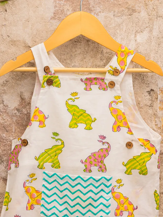 Snuggles Organic Cotton Dungarees
