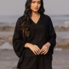 Solid Black Box Short Top - Comfort Fit