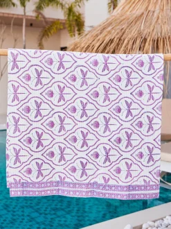 Soula Waffle Cotton Bath Towel