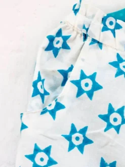 Starry Night Blue Organic Cotton Comfort Pants
