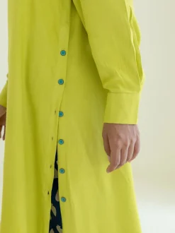 Sunset Long Shirt Dress