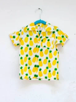 Sunshine Blast Organic Cotton Block Printed Shirt