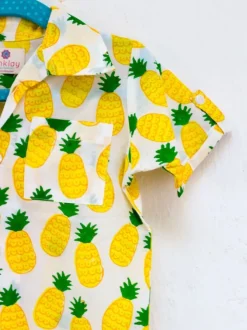 Sunshine Blast Organic Cotton Block Printed Shirt
