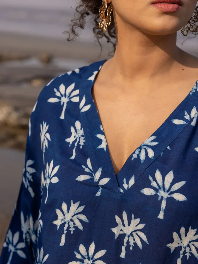 Tahira Indigo Co-ord Set of 2