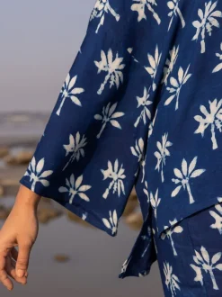 Tahira Indigo Co-ord Set of 2