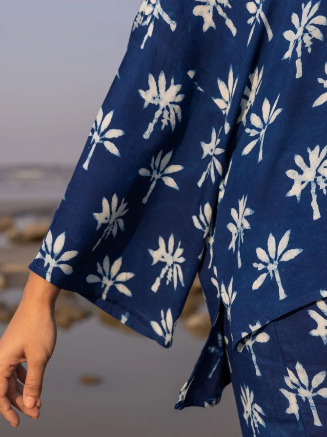 Tahira Indigo Co-ord Set of 2