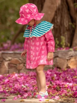 Te Amo Organic Cotton Block Printed Dress