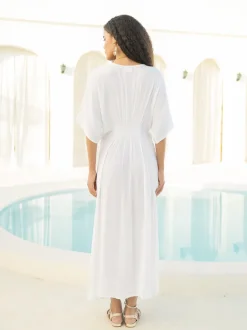Thalassa Fit & Flare Maxi Dress