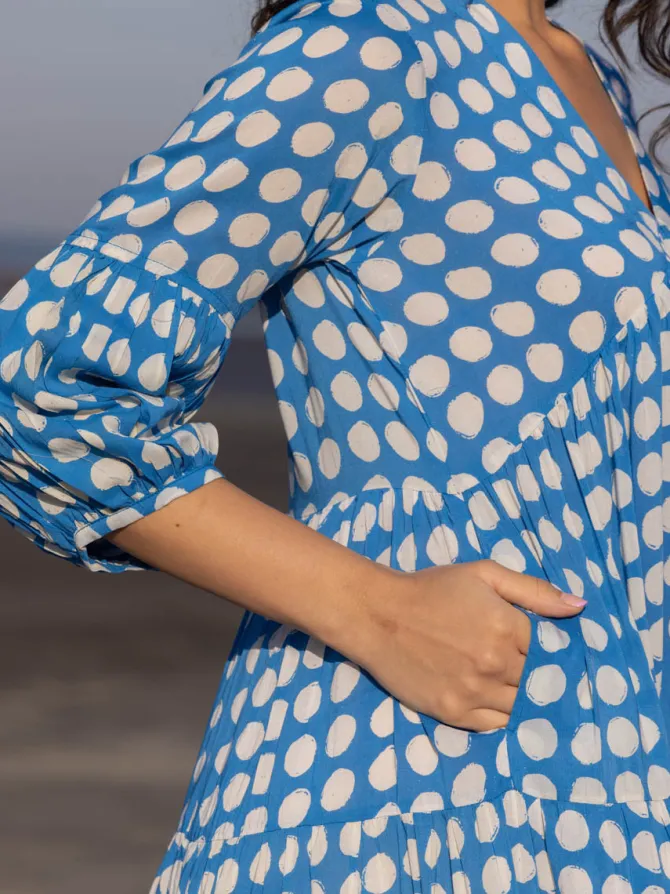 The Bonjour Maxi Dress ~ Ocean Edition