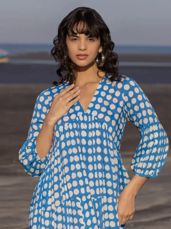 The Bonjour Maxi Dress ~ Ocean Edition