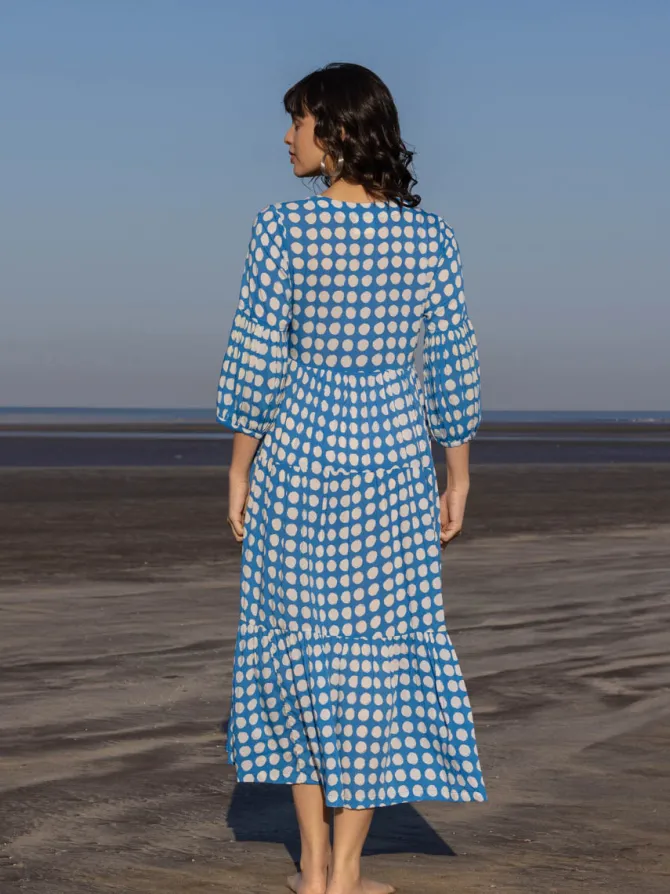 The Bonjour Maxi Dress ~ Ocean Edition
