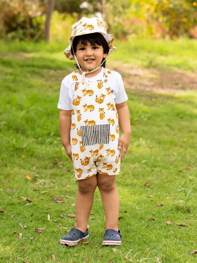 Tiny Cubs Organic Cotton Dungarees