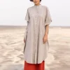 Tridevi Cotton Kaftan Shirt Dress