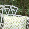 Tulip Garden Hand Block Printed Cotton Infant Pillow