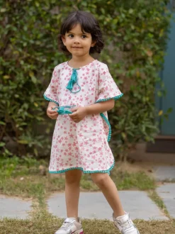 Twinkle Organic Cotton Block Printed Kaftan
