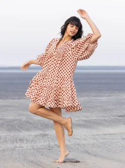 Uma Cotton Midi Dress