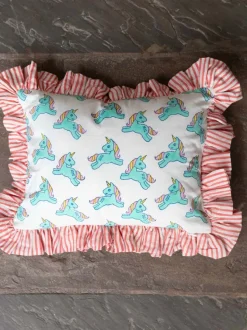 Unicorn Organic Cotton Infant Pillow Cover