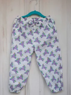 Unicorn Purple Organic Cotton Comfort Pants