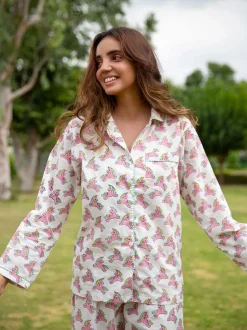 Unicorn Soft Cotton Pyjama Set