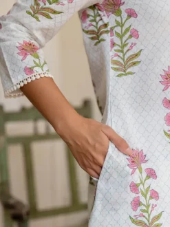 Urja Block Printed Cotton Kurta