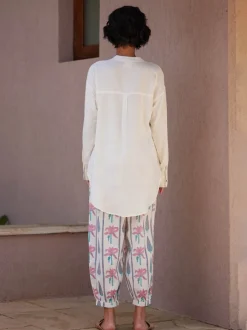 Vanilla Solid White Top