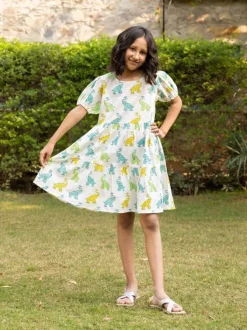 Verdant Organic Cotton Sleeveless Dress