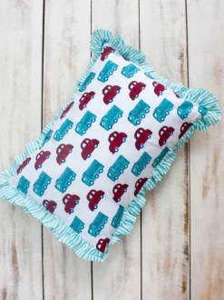 Vroom Vroom Organic Cotton Infant Pillow Cover