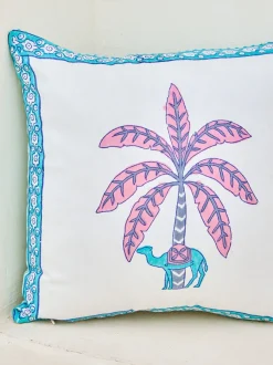 Zellij Cotton Cushion Cover - 12 Inch