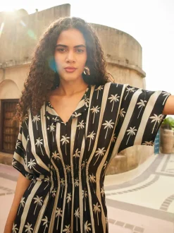 Zohra Fit & Flare Maxi Dress